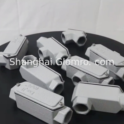 Aluminum Alloy ATEX Explosion-Proof Junction Box Explosion Proof Threading Box 1/2 Inch LEFT 90 Degree Elbow