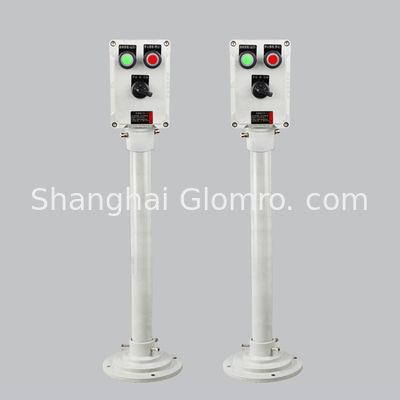 ATEX Electrical Anti-explosion Aluminum Metal Enclosure 6 Way Explosion-proof Operation Panel Control Box