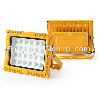 Exde IICT6 Gb LED Thickened Square 50W-800W Explosion-proof Wide-intensity Floodlight IP66 Dust-proof and Water-proof