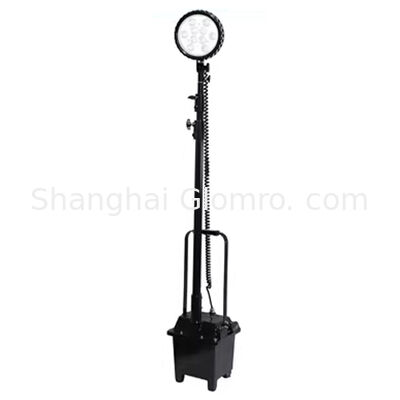 Complete Kit 30W/35W IP66 Mobile Explosion Proof Lamp With 2.8m Extension Pole Site Control Indicator Light
