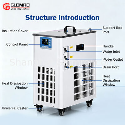 Laboratory low-temperature cooling liquid circulation pump 10L effective volume External circulation refrigeration water bath tank Research and experimental cooling equipment for universities