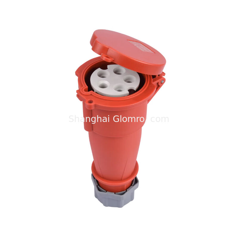 Full-Body Flame Retardant IP44 Waterproof Industrial Coupler 16A 200-250V 32A 380-415V