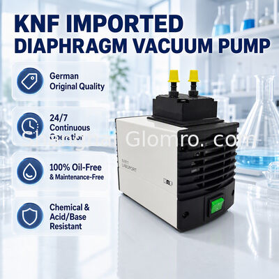 ドイツ KNF N811KT.18 無油弁真空ポンプ 11L/min 研究室真空濾過ガス採取用耐腐食性